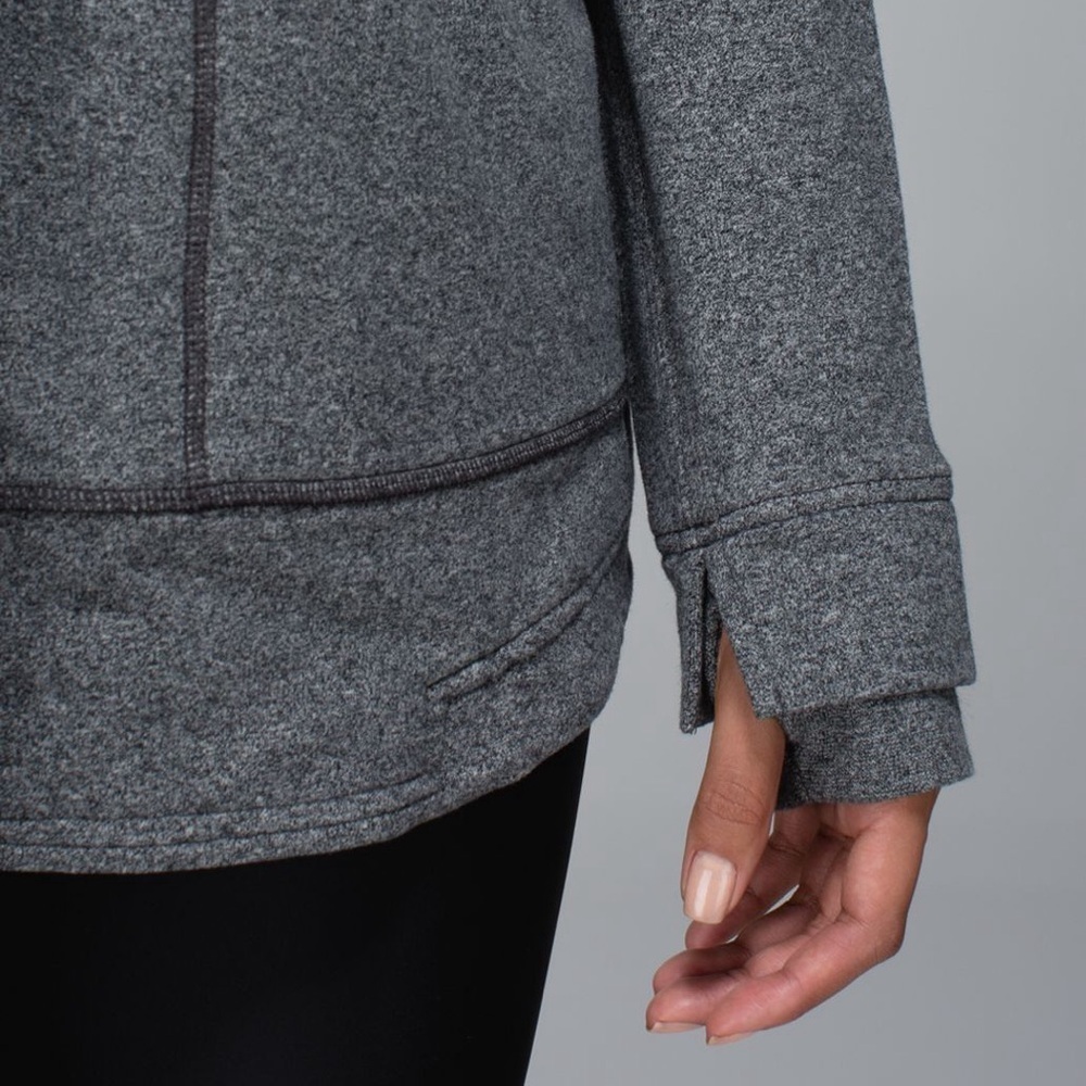 Lululemon Find Your Centre Wrap
Hoodie Jacket Heathered Speckled Black - Picture 9 of 16
